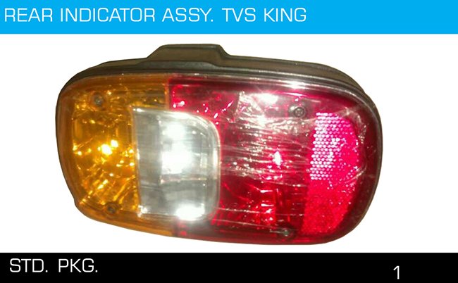 REAR INDICATOR ASSY TVS KING